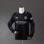 Camisola Manchester City Alternativa Manga Comprida 2025/26