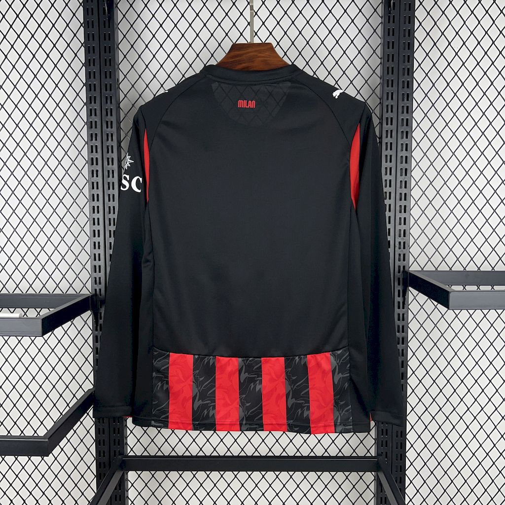 Camisola Milan Principal Manga Comprida 2025/26