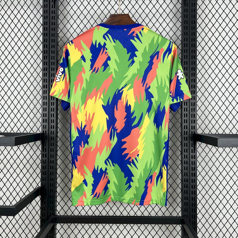 Camisola Brasil Aquecimento 2025