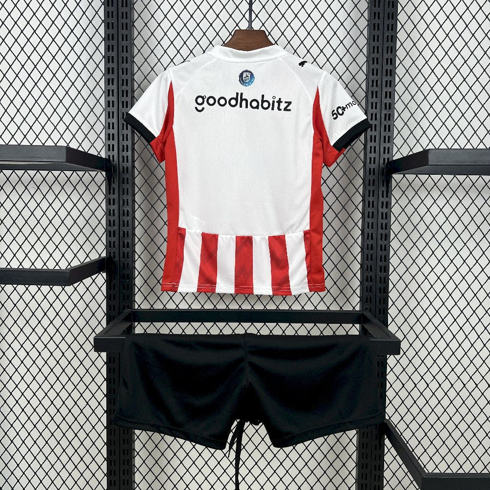 Kit Criança PSV Eindhoven Principal 2025/26