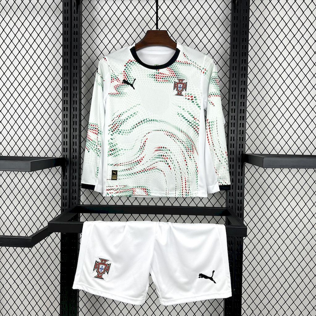 Kit Criança Portugal Alternativa Manga Comprida 2025