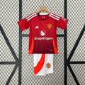 Kit Criança Manchester United Principal 2024/25
