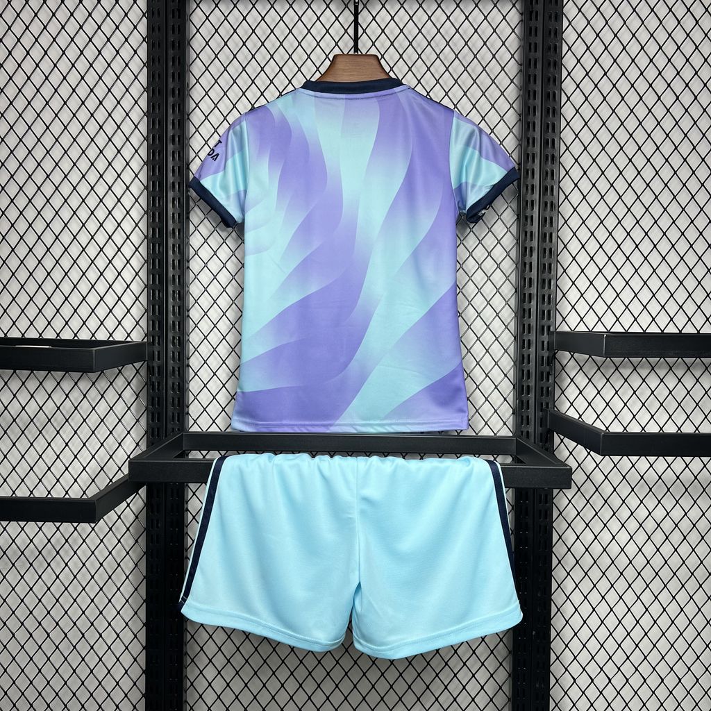 Kit Criança Arsenal Terceiro 2024/25