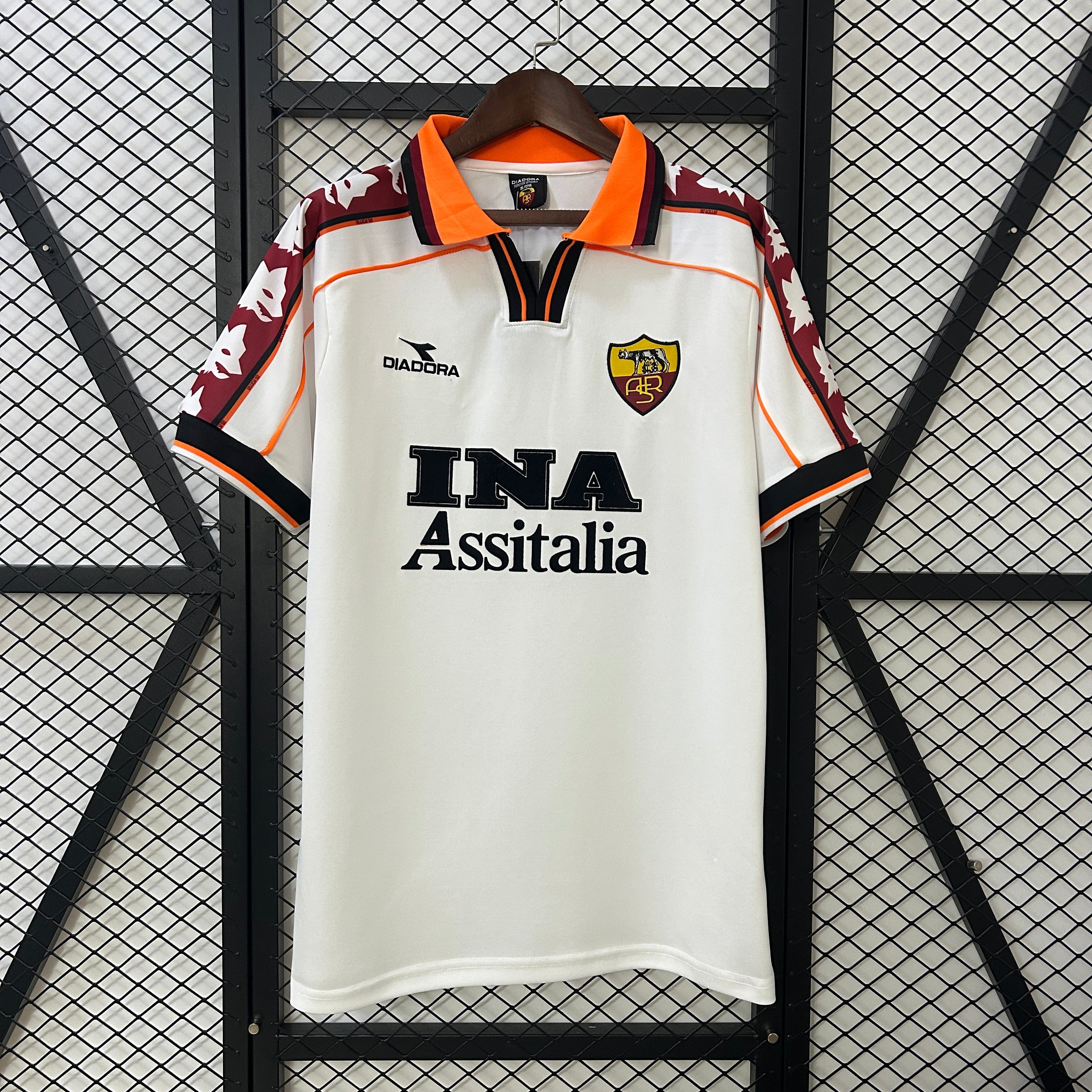 Camisola Roma Alternativa 1998/99