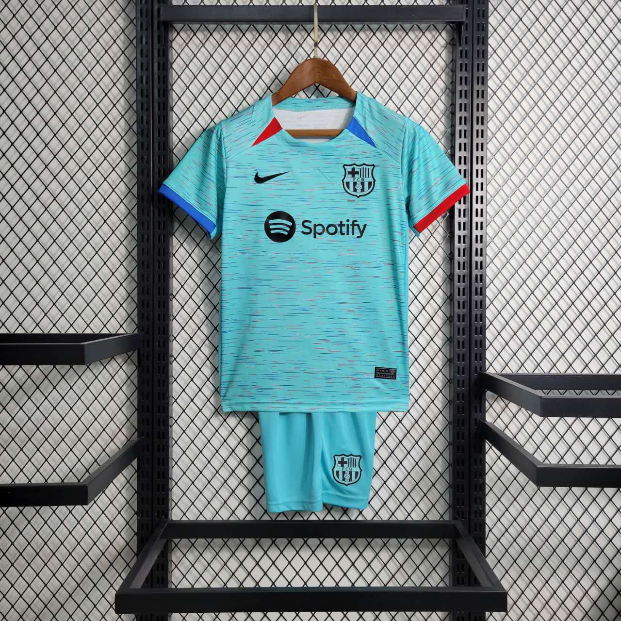 Kit Criança Barcelona Alternativo 2023/24