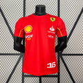 Camisola Ferrari Charles Leclerc 2024
