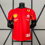 Camisola Ferrari Charles Leclerc 2024