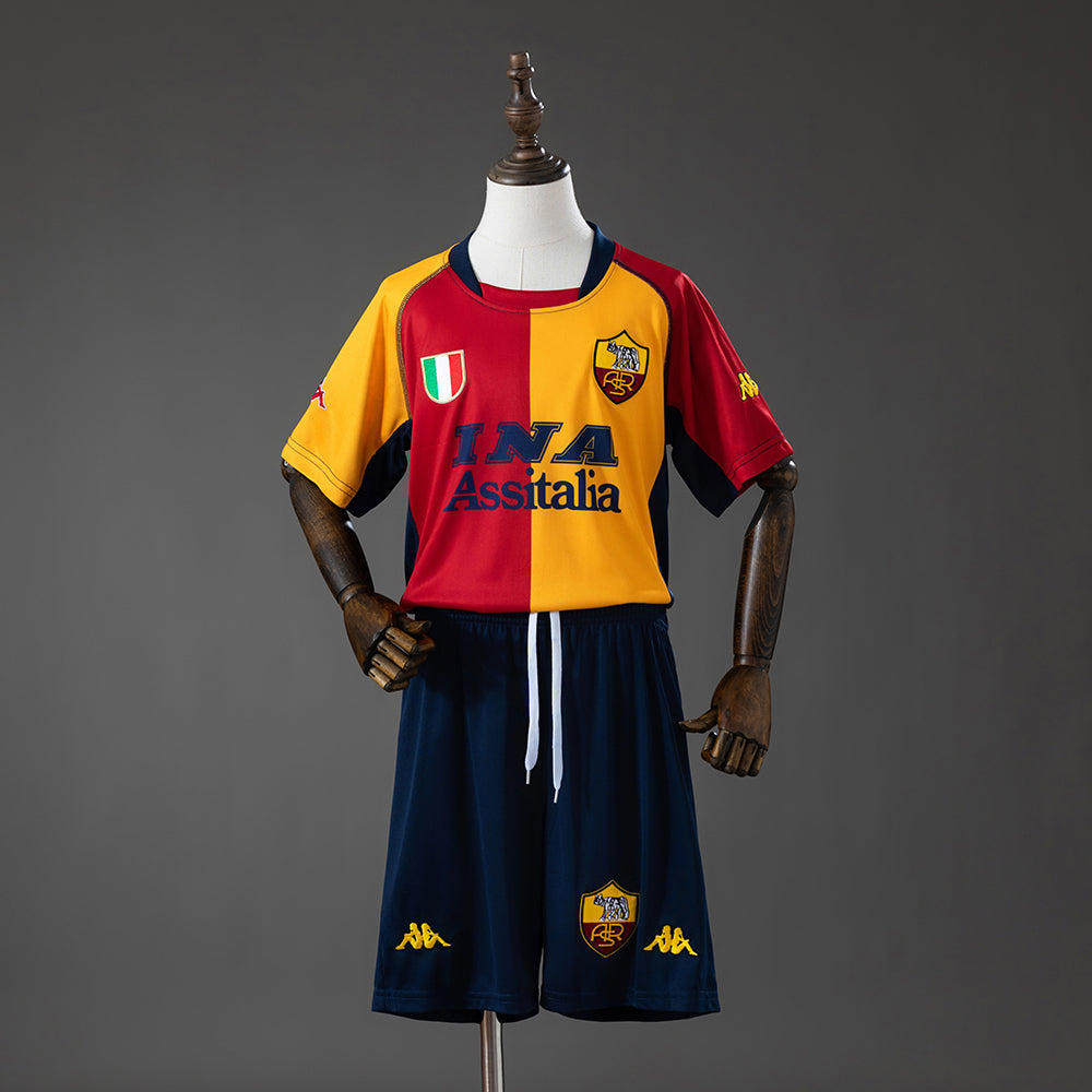 Kit Criança Roma Principal 2001/02