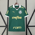 Camisola Principal Palmeiras 2024/25 Todos os Patrocínios