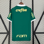 Camisola Principal Palmeiras 2024/25 Todos os Patrocínios
