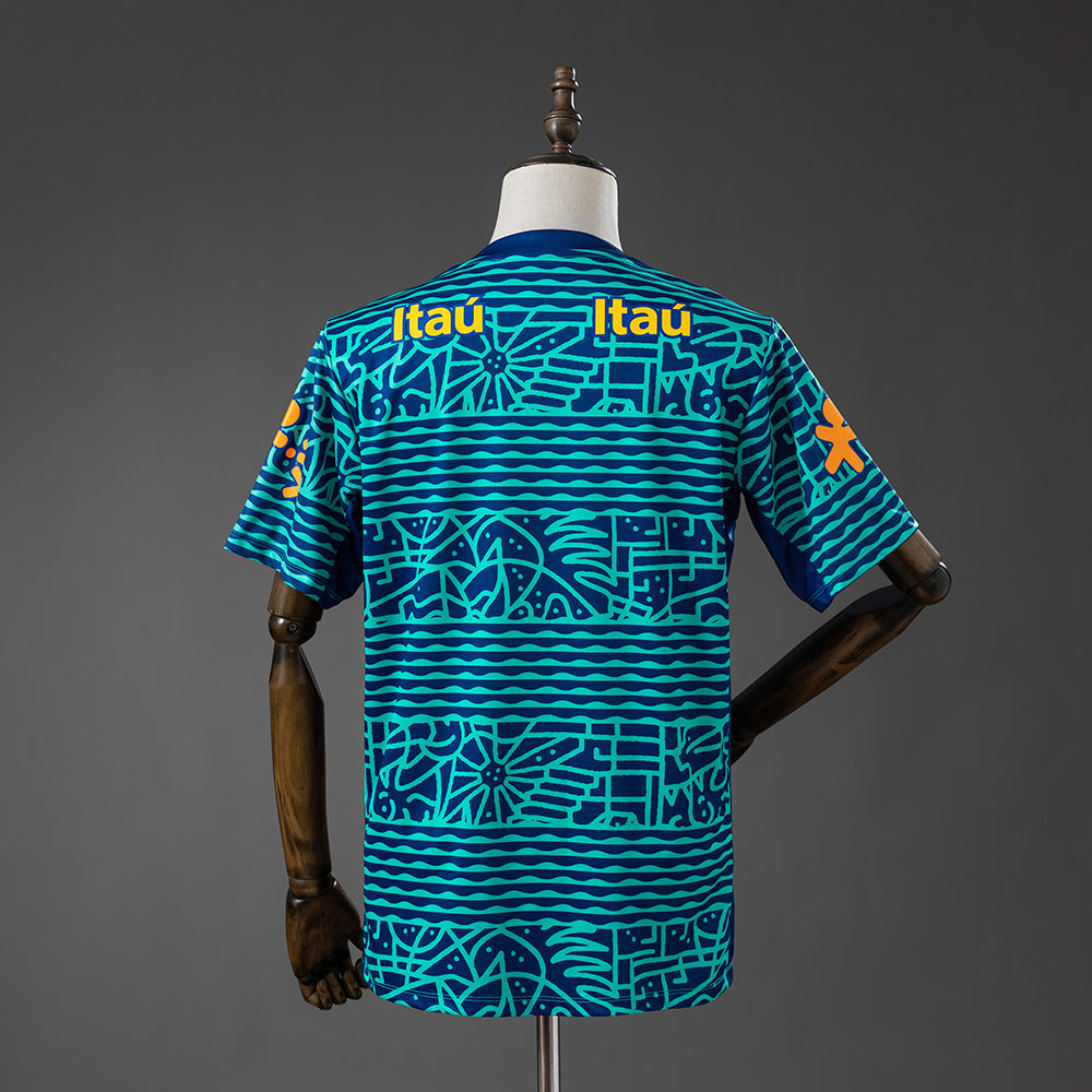 Camisola Brasil Aquecimento 2024