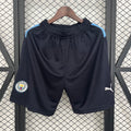 Calções Manchester City Principal Preto 2025/26