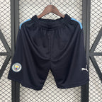Calções Manchester City Principal Preto 2025/26