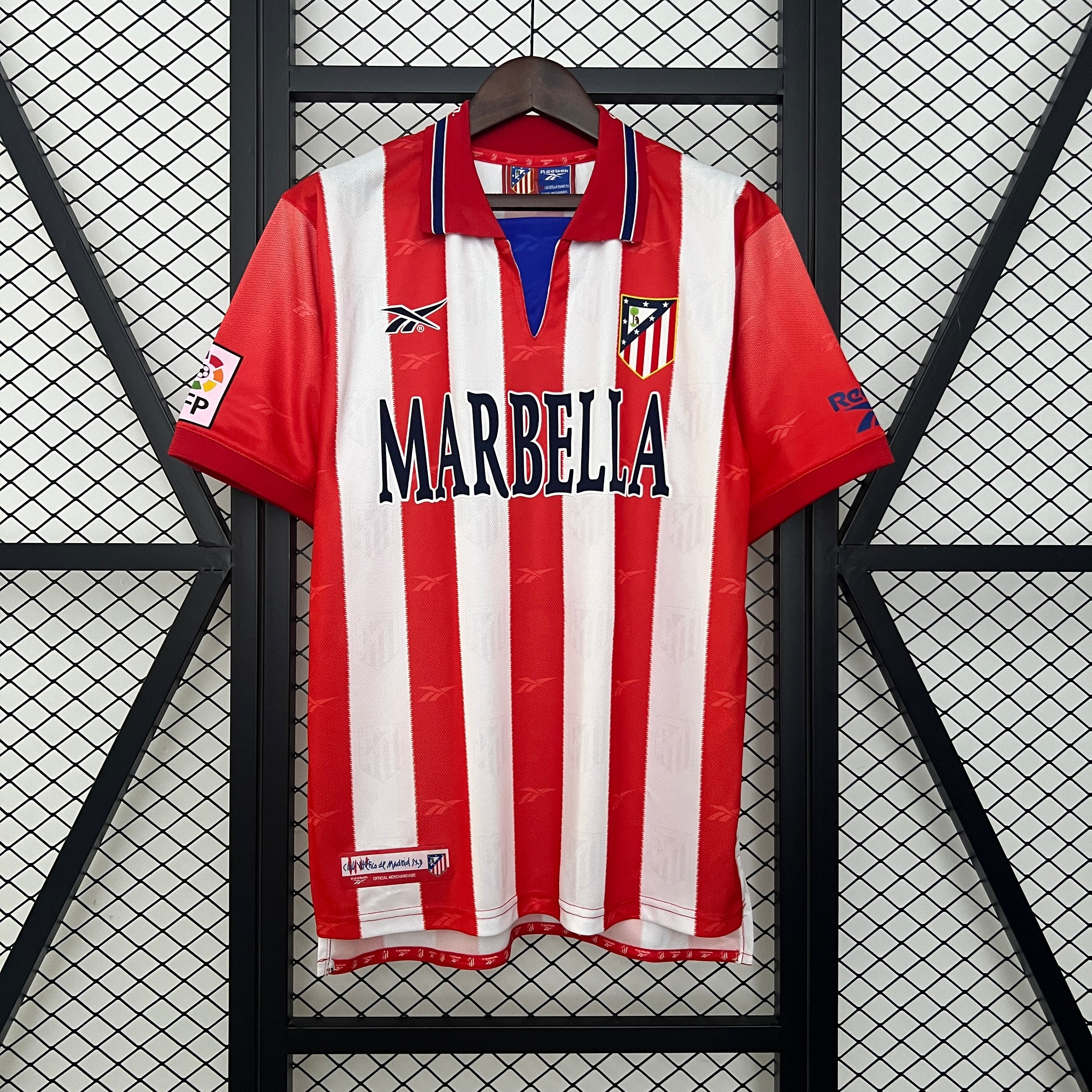 Camisola Principal Atlético Madrid 1998/99