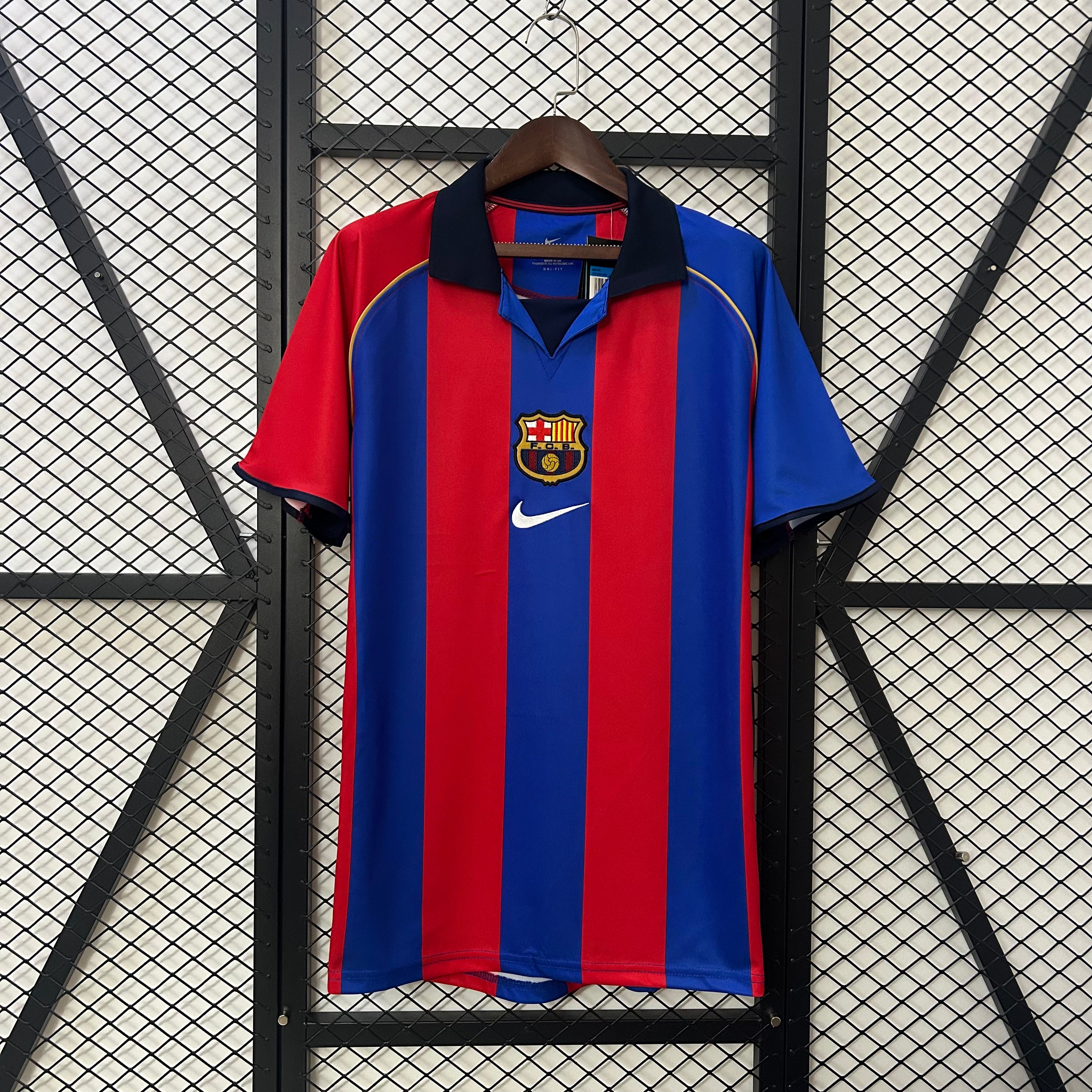 Camisola Barcelona Principal 2001/02