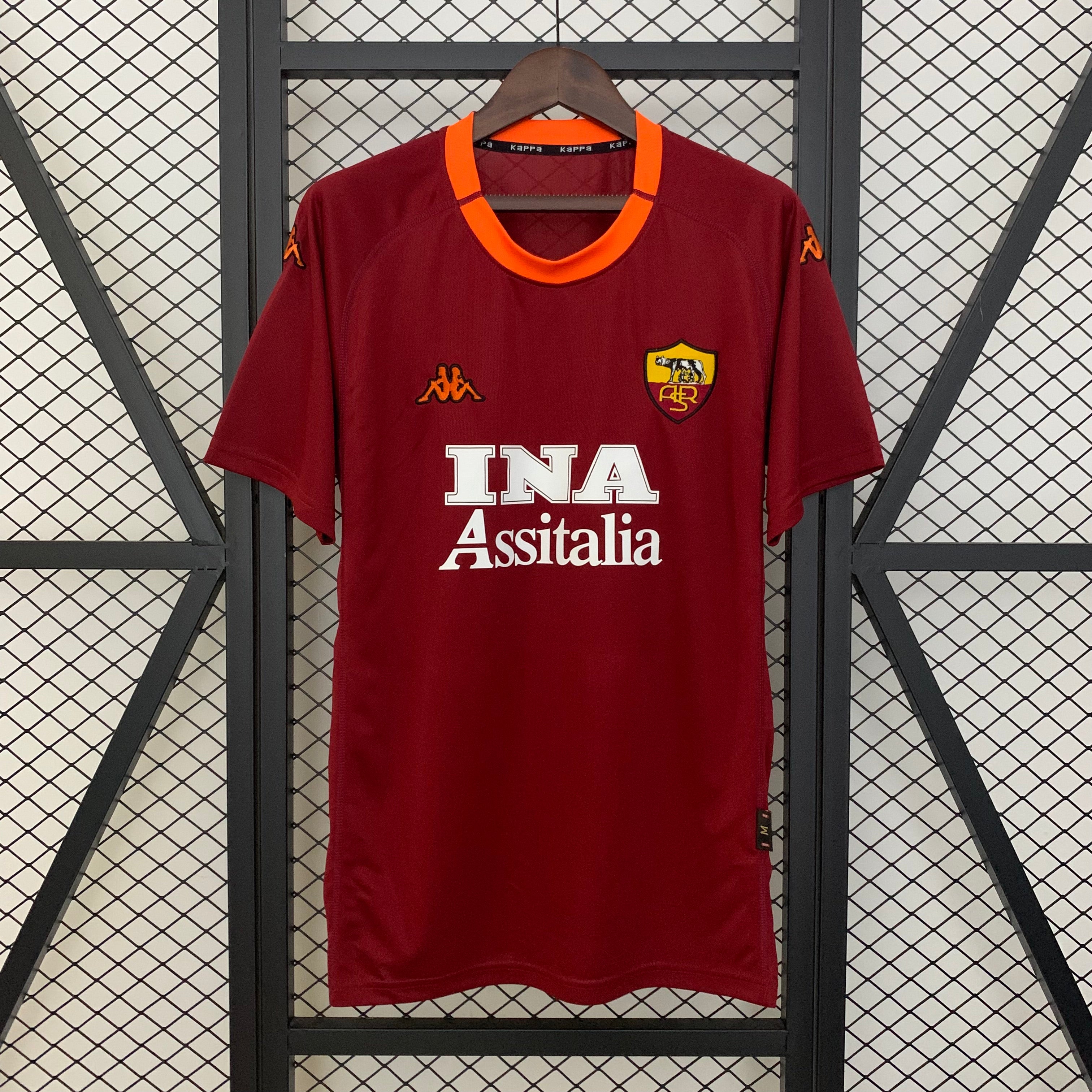 Camisola Roma Principal 2000/01