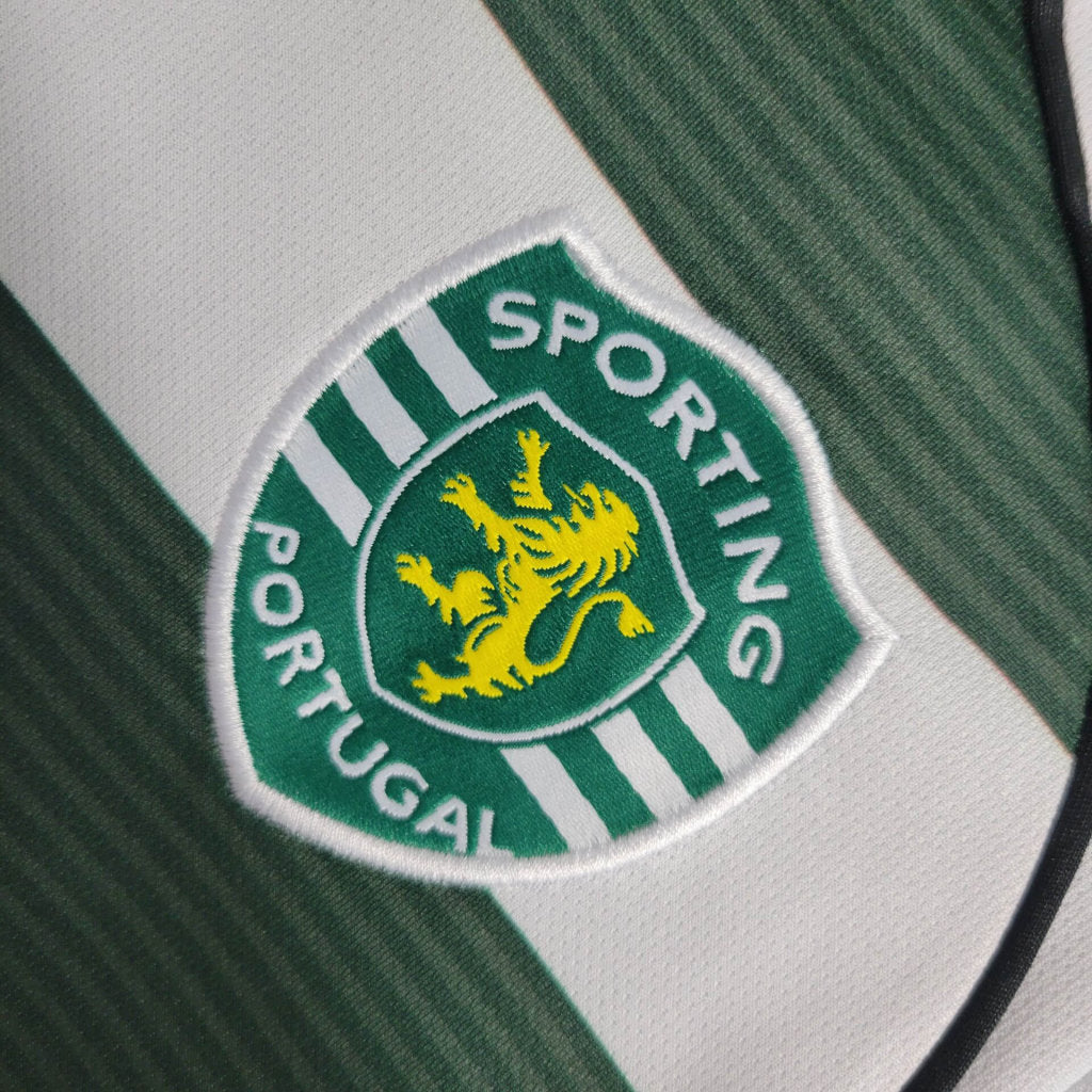 Camisola Sporting Principal 2002 Manga Comprida