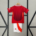 Kit Criança Manchester United Principal 2024/25